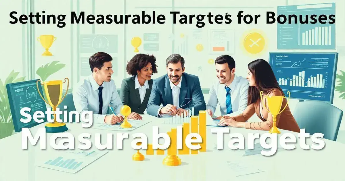 Setting Measurable Targets for Bonuses