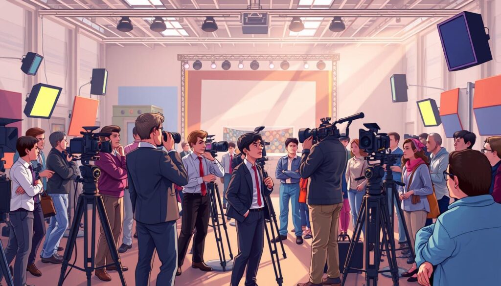 behind the scenes production roles